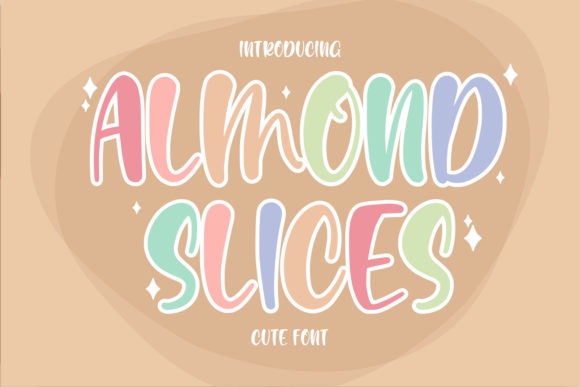 Almond Slices: A Playful Handwritten Font for Editorial Design