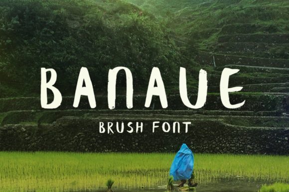 Banaue: A Handwritten Typeface for Modern Editorial Design