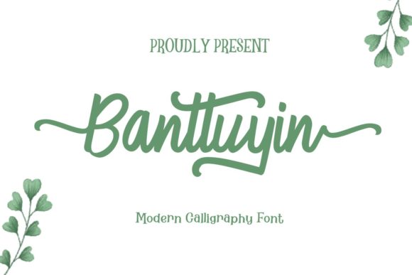 Banttuyin: A Magical Handwritten Typeface for Editorial Design