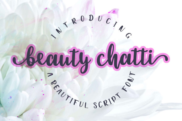 Beauty Chatti: A Sweet Handwritten Font for Crafters