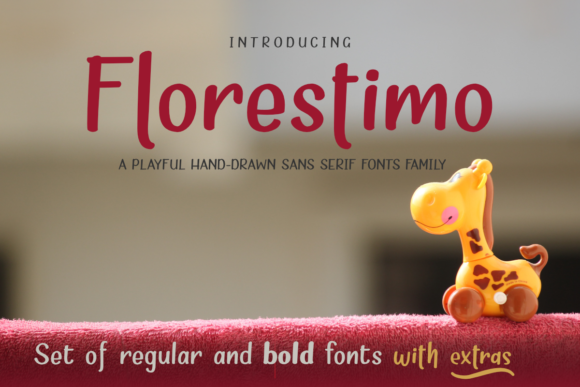 Florestimo: A Whimsical Handwritten Font for Editorial Design