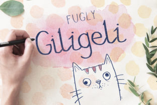 Fugly Giligeli: A Quirky Script Handwritten Font for Authentic Editorial Design