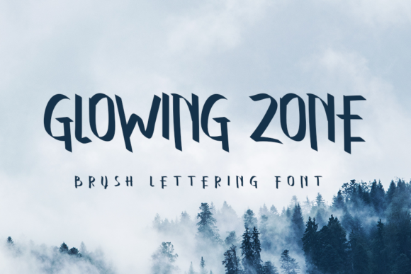 Glowing Zone: A Handwritten Font for Authentic Brand Identity
