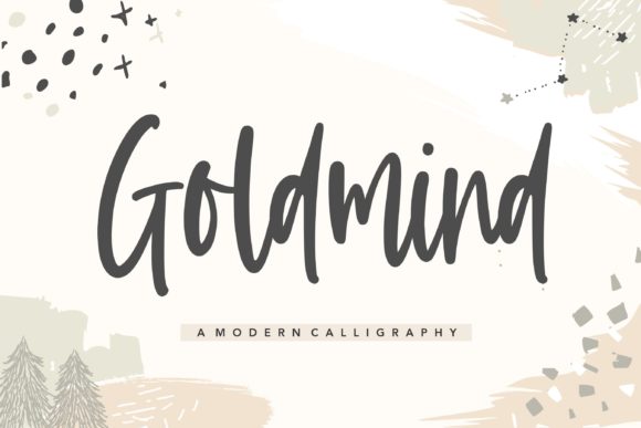 Goldmind Typeface: Elevating Editorial Design with Authentic Handwritten Appeal