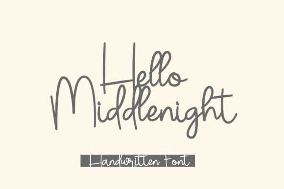 Hello Middlenight Typeface Review: A Delicate Script for Modern Branding
