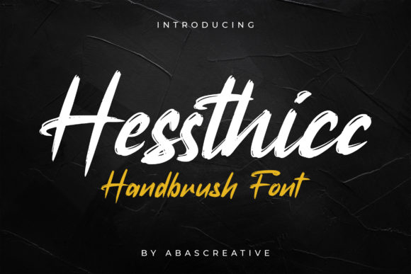 Hessthicc: A Handwritten Font Review for Editorial Design