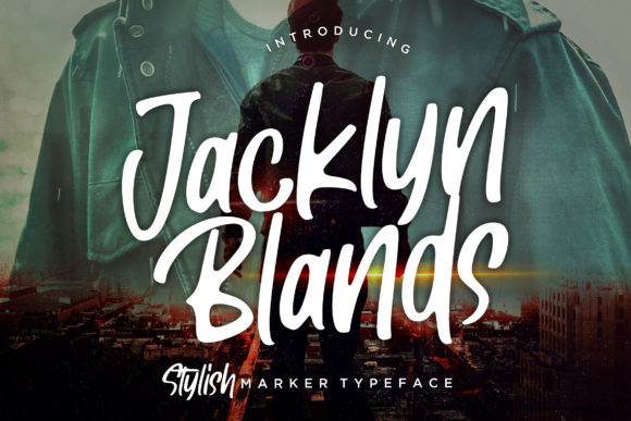 Jacklyn Blands: A Handwritten Typeface for Modern Brand Identity
