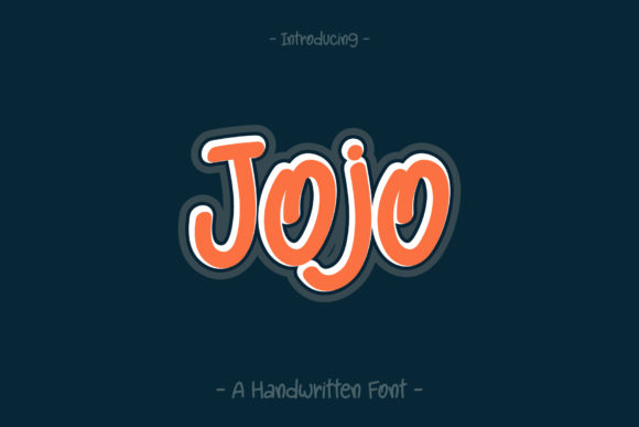 Jojo: A Handwritten Typeface for Modern Web Design