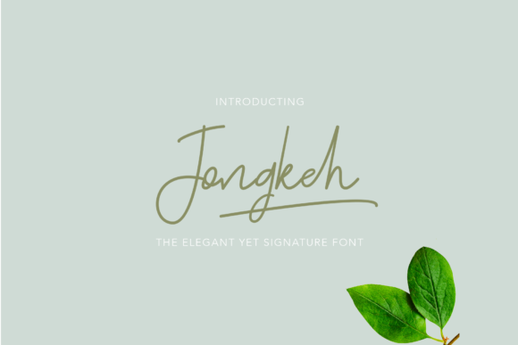Jongkeh: The Handwritten Typeface for Scroll-Stopping Social Media Graphics