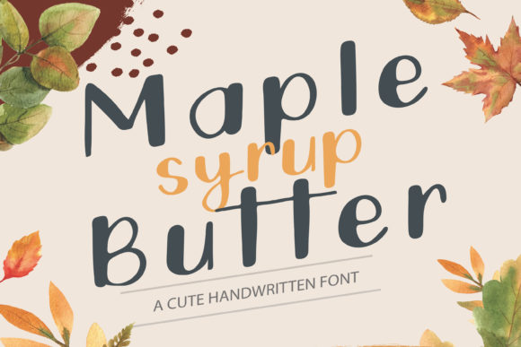 Maple Butter: The Handwritten Typeface for Scroll-Stopping Social Content