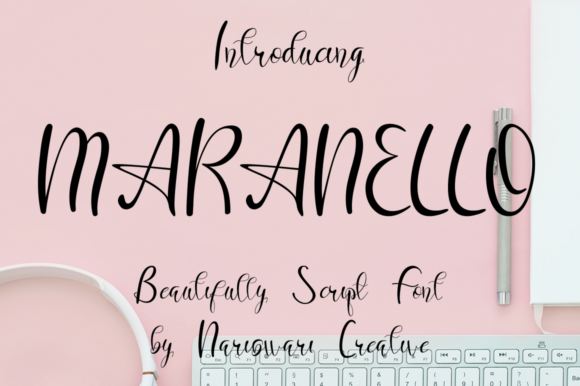 Maranello: A Handwritten Font Review for Modern Branding