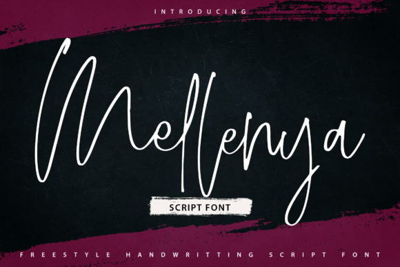 Mellenya: The Timeless Handwritten Font for Crafters and Sellers