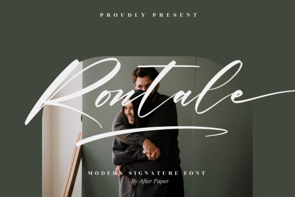 Rontale: The Handwritten Font for Authentic Brand Identity