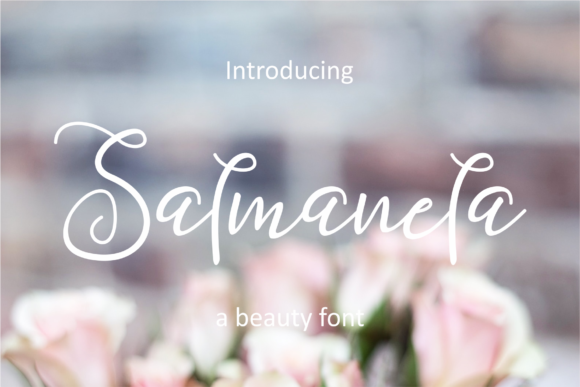 Salmanela: A Relaxed Handwritten Font for Authentic Brand Identities