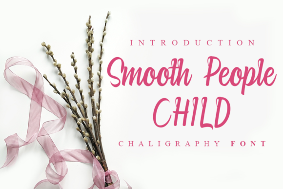 Smooth People Child: A Script Handwritten Typeface for Campaign Visuals
