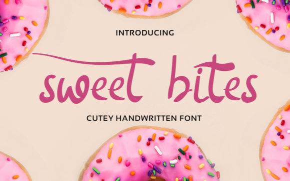 Sweet Bites: A Designer’s Take on Using a Playful Script Font in Web Layouts