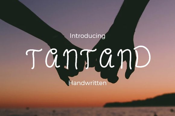 Tantand: A Playful Handwritten Font for Modern Web Design