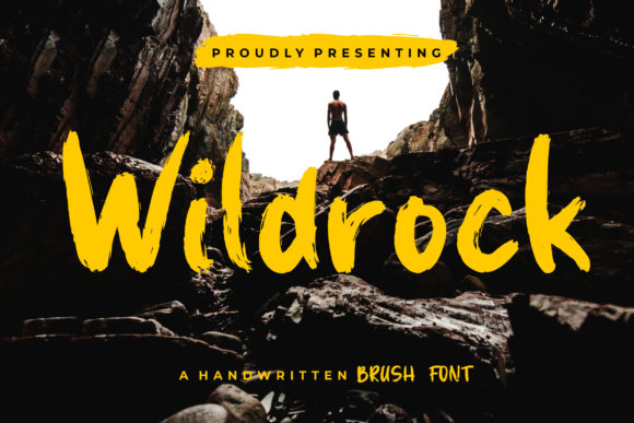 Wildrock: The Handwritten Typeface for Standout Craft Designs